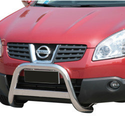 Pare-buffle acier 63mm homologué Nissan Qashqai 2007-2010