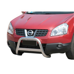 Pare-buffle acier 63mm homologué Nissan Qashqai 2007-2010