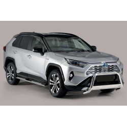 Pare buffle Medium Bar 63 mm Homologué Route Toyota Rav4 Hybride 2019