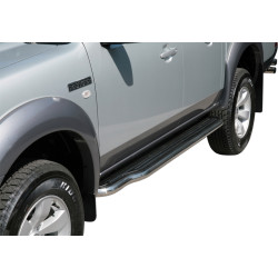 Marchepieds acier Inox Ford Ranger Double Cabine 2007-2009