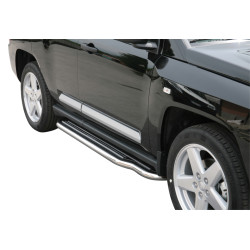 Marchepieds plats Jeep Compass 2007-2010