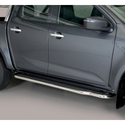 Marchepieds plats Isuzu D-Max Double-Cabine 2020-2025