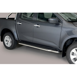 Marchepieds plats Isuzu D-Max Double-Cabine 2020-2025