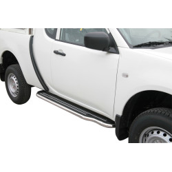 Marchepieds plats Mitsubishi L200 2010-2014