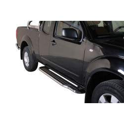 Marchepieds plats Nissan Navara D40 Kingcabine