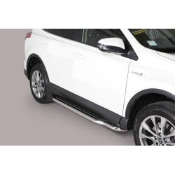 Marchepieds plats Toyota Rav4 Hybride 2016-2018