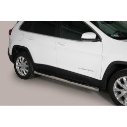 Marchepieds tubulaires Jeep Cherokee 2014+