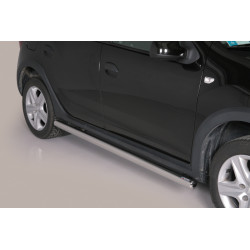 Protections latérales acier Inox Dacia Sandero Stepway