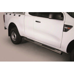 Marchepieds tubulaires Ford Ranger Supercabine 2012-2022