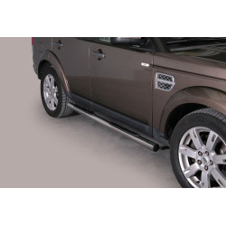 Marchepieds tubulaires Land Rover Discovery 4 2012-2017