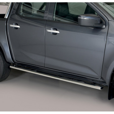 Marchepieds acier ovales Isuzu D-Max 2020-2025