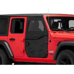 Portes toiles Bestop Black Diamond avant Jeep Wrangler JL/Gladiator