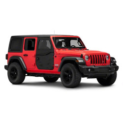 Portes toiles Bestop Black Diamond avant Jeep Wrangler JL/Gladiator