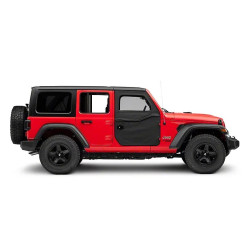 Portes toiles Bestop Black Diamond avant Jeep Wrangler JL/Gladiator