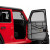 Portes toiles Bestop Black Diamond avant Jeep Wrangler JL/Gladiator