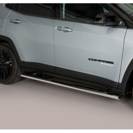 Marchepieds acier ovales Jeep Compass Hybride à partir de 2022