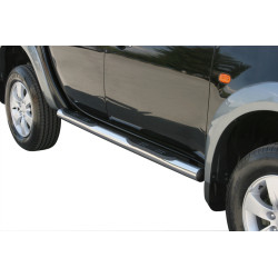 Marchepieds tubulaires Mitsubishi L200 Double-Cabine 2006-2009