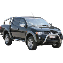 Marchepieds tubulaires Mitsubishi L200 Double-Cabine 2006-2009