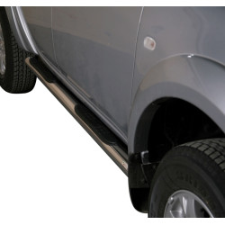 Marchepieds tubulaires Mitsubishi L200 Double-Cabine 2010-2014