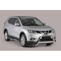 Marchepieds acier ovalisés Nissan X-Trail 2015-2017