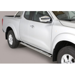 Marchepieds ovalisés Design Nissan NP300 Kingcabine 2016-2023