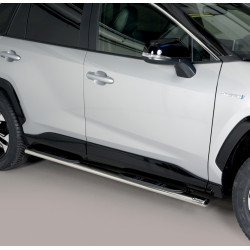 Marchepieds ovalisés Toyota Rav4 Hybride 2019-2023