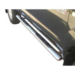 Marchepieds ovalisés Toyota Hilux Double-Cabine 2005-2015