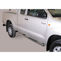 Marchepieds ovalisés Toyota Hilux Xtracabine 2005-2015