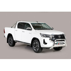 Marchepieds acier ovalisés Toyota Hilux Double-Cabine à partir de 2016