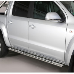 Marchepieds acier ovales Design Volkwagen Amarok 2010-2022