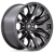 Jante Fuel Off-Road Flame D823 Gloss Black Milled