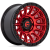 Jante Fuel Off-Road Cycle D834 Candy Red Black Ring