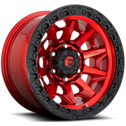 Jante aluminium Fuel Off-Road Covert D695 Candy Red Black Ring