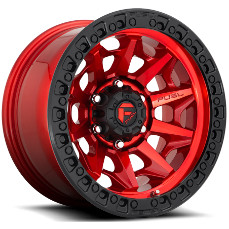 Jante aluminium Fuel Off-Road Covert D695 Candy Red Black Ring