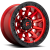 Jante aluminium Fuel Off-Road Covert D695 Candy Red Black Ring