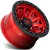 Jante aluminium Fuel Off-Road Covert D695 Candy Red Black Ring