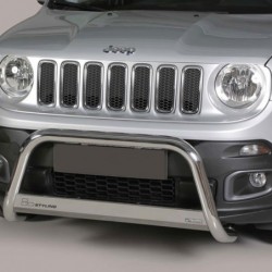 Pare buffle Medium Bar 63mm Homologué Route Jeep Renegade 2014-2017