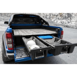 Plateau et tiroirs de rangement Decked pour benne 4x4 pickup