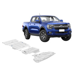 Blindages sous-bassement aluminium Rival Ford Ranger 2023