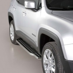 Marchepieds acier Inox Jeep Renegade