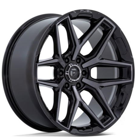 Jante Fuel Off-Road Flux 6 FC854BT Gloss Black Brushed Gray Tint