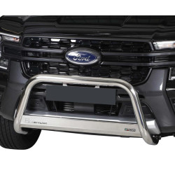 Pare-buffle acier Inox homologué route Ford Ranger 2023