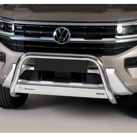 Pare buffle Medium Bar 63 mm Homologué Route Volkswagen Amarok V6 2023