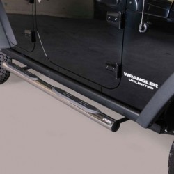 Marchepieds tubulaires Jeep Wrangler JK Unlimited 4 portes