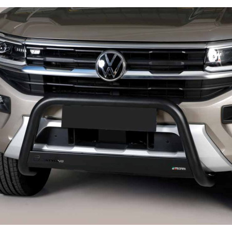 Pare buffle Medium Bar Noir 63 mm Homologué Route Volkswagen Amarok V6 2023