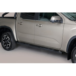 Marchepieds tubulaires Noir Volkswagen Amarok 2023