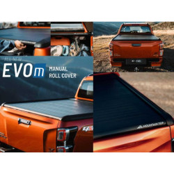 Couvre benne Roll Top Cover EVOm Manuel Mountain Top Isuzu D-Max à partir de 2020