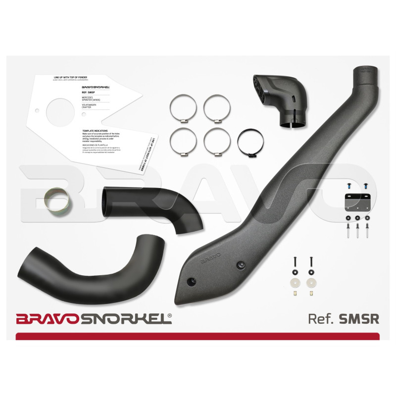 Snorkel Bravo Mercedes Sprinter/Volkswagen Crafter 2006-2018 Snorkel Bravo Mercedes Sprinter/Volkswagen Crafter 2006-2018