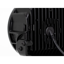 Phare LED Sentinel 7" Elite Lazer Noir avec feux de position