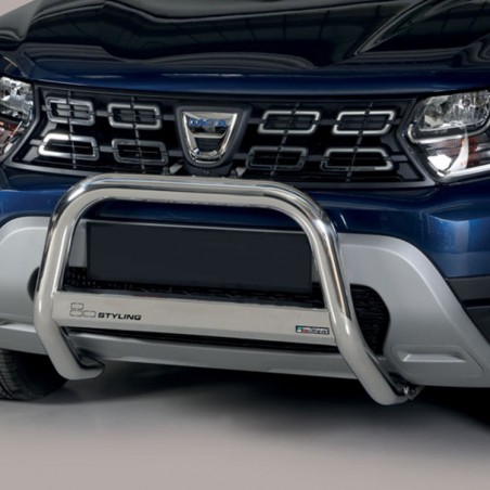 Pare buffle Medium Bar 63mm Homologué Route Dacia Duster 2018-2019